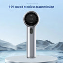 GF02 199 Gears High Speed Handheld Fan Portable Cooler Fans USB Rechargeable 3500mAh Electric Fan Mini Air Conditioner