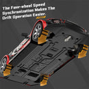 HW Y1806 RTR 1/16 2.4G 4WD Drift RC Car High Speed Racer LED Light Radio Control On-Road Racing Vehicle Model Boys Gifts Toys