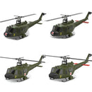 Eachine E190 PRO UH-1 2.4G 6CH 3D6G 1:34 Scale Huey Dual Brushless Motor Flybarless RC Helicopter Compatible with FUTABA S-FHSS