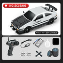 HB Toys SC16A RTR 1/16 2.4G 4WD Drift RC Car Spray LED Light On-Road Vehicles High Speed Models Kids Children Gifts Toys