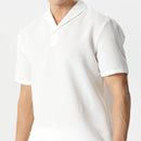 INCERUN Men Sets Summer Solid Color Casual Mens Two-piece Suits Lightweight Short Sleeved Shirt & Pant with Pockets