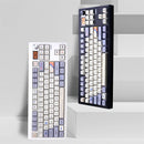 GMK87 Tri-mode Mechanical Keyboard Gasket Kit Hot Swappable RGB Blacklit Type-C Wired/bluetooth/2.4G Wireless Programmable PCB Mounting Plate Case