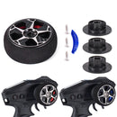 Dumborc RC Transmitter M3 Metal Handwheel Steering Wheel for DUMBORC DDF-350 X6PM X10P Radiolink FLYSKY Noble NB4 Pro Radio Controller