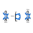 ENLEE Bicycle Water Bottle Holder Lightweight Left-Right Side Pull MTB Bicycle Bottle Cages Bracket for Outdoor Cycling