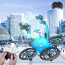 Eachine & FLYHAL F111 Mini Altitude Hold Mode 360 Stunt Tumbling Colorful LED Lights Grid Full Protection Child Gift RC Toys Drone Quadcopter RTF