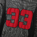 INCERUN Mens Digital Print Textured Long-Sleeve T-Shirt Fashion Mesh Fabric Matching Top Loose Fit Plus Size S-5XL