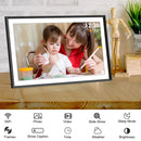 Frameo 10.1"  HD  IPS HD Touch Screen Digital Photo Frame WiFi Cloud Frame Digital Picture Frame 32GB Smart WiFi Digital Photo Frame with 1280x800 Wall Mountable