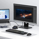Hagibis Knob USB-C Hub with Shortcut Buttons Type-C RGB Docking Station with 5Gbps USB3.0*2 / 5Gbps USB-C / PD100W USB-C / HOST / 4K@60Hz HD / 1000M RJ45 / SD3.0/TF3.0 Volume Adjustment Desktop Controller for Macbook Win Laptop