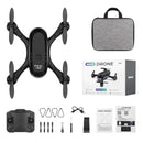 FUQI MODEL H28 WiFi FPV with HD Dual Camera Switchable Integrated Storage Optical Flow Hover Highlight LED Racing Light RC Toys Drone Quadcopter RTF