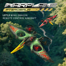 HW Wing Dragon 2.4GHz 4CH 310mm Wingspan 6-Axis Gyro One Key Aerobatics Mini EPP RC Airplane RTF for Beginner