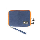 Honana HN-CB1 Double Layer Cable Storage Bag Electronic Accessories Organizer Travel Gear