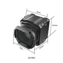 Flywoo O4 PRO Wide Angle Lens 155 FOV Ultra Lightweight 7.4g with UV ND8 ND16 ND32 Filter Set for DJI O4 Pro FPV Racing Drones