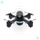 FUQI MODEL H28 WiFi FPV with HD Dual Camera Switchable Integrated Storage Optical Flow Hover Highlight LED Racing Light RC Toys Drone Quadcopter RTF