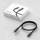 Hagibis PD240W USB-C Fast Charger Cable 1M 2M Silicone Charging Cord with LED Display for iPhone 16 16 Pro Max for SAMSUNG HUAWEI XIAOMI