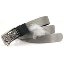 ENNIU 125cm Metal Buckle Tactical Belt Nylon Army Military Outdoor Casual Belt for Men Women
