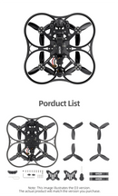 GEPRC CineLog30 V2 Analog 124mm 3 Inch 4S FPV Racing Drone PNP BNF w/ F7 AIO 45A ESC Caddx Ratel 2 Camera