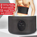 EMS Wireless Muscle Stimulator Trainer 6 Training Modes USB Rechargeable Abdominal Electric Fitness Belt