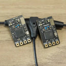 HAKRC ELRS 2.4GHz/915MHz RX Long Range RC Receiver with T-Type Antenna for FPV RC Racer Drone