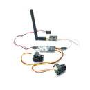 EWRF FPV Dual Camera System 1000TVL CMOS Mini Two Cameras + 5.8Ghz 600mW 40CH VTX + 3CH Switch Support PMW for RC Racing Drone