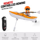 HC 810 RTR 2.4G RC Boat Colorful Paddle Remote Control Rowing LED Lights 360 Driving Dual Modes Waterproof Ship Underwater Balance Vehicles Models Toys