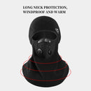 Golovejoy Winter Warm Cycling Helmet Hi-tech Breathable Fabric Soft Windproof Face Mask for Riding Hiking Skiing Camping