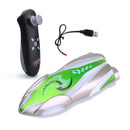 HUICAN 809 Mini Remote Control High Speed RC Boat Two Motors Led Light 360 Rotation Palm Speed Boat Summer Water Toy Pool Toy