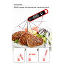 Foldable Digital Food Thermometer Grill Meat Kitchen Thermometer Baking Milk Water Thermometer Magnetic Kitchen Temperature Gauge