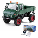 FMS FCX24 RTR Mercedes for Benz 421 Unimog 1/24 2.4G 4WD RC Car Rock Crawler Two Speed Portal Axles Off-Road Climbing Truck LED Light Full Proportional Vehicles Models Toys