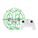 HGLRC B200 Soccer 120mm Wheelbase 2S Barometric Altitude Hold Mode Spherical Fully Protected Kids Gifts 2.4G 4CH 6-Axis Remote Control RC Toys Drone Quadcopter RTF