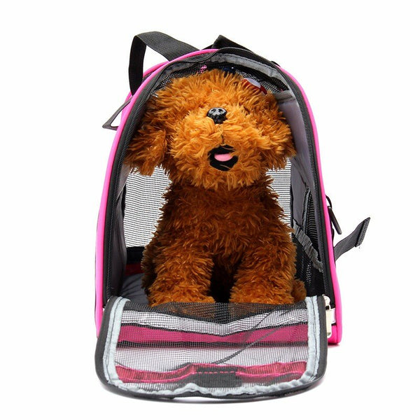 Keepets Cat Carrier Soft-Sided Pet Travel Carrier for Cats,Dogs Puppy Comfort Portable Foldable Pets Bag Portable