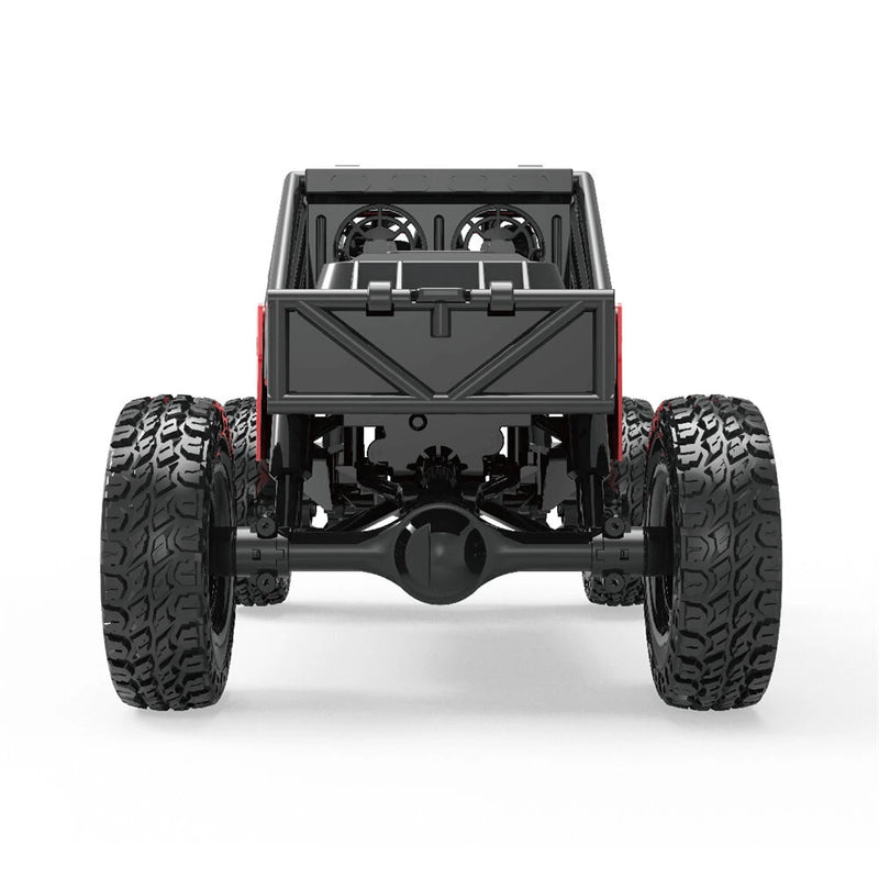 LDRC 18499 RTR 1/18 2.4G 4WD RC Car Rock Crawler Pipe Rack Off-Road Climbing Truck LED Light Full Proportional Vehicles Models Straight Bridge Axle Toys