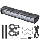 LAOTIE B06 B08 5000Lm Brightness Bike Headlight 8 LED Large Beads Dual Distance Beam Design 10000mAh Battery Phone Emergency Power Bank IPX5 Waterproof 4 Light Modes Fast Charge Bicycle Digital Display Front Light for Electric Bike Scooter MTB Bikes