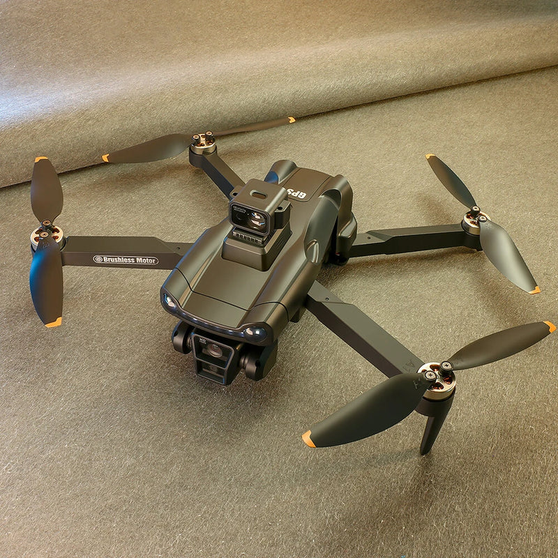 WLRC V198 PRO MAX GPS 5G WiFi FPV with 1080P HD Dual Camera Servo Gimbal 360 Obstacle Avoidance Optical Flow Hover Brushless Foldable RC Drone Quadcopter RTF