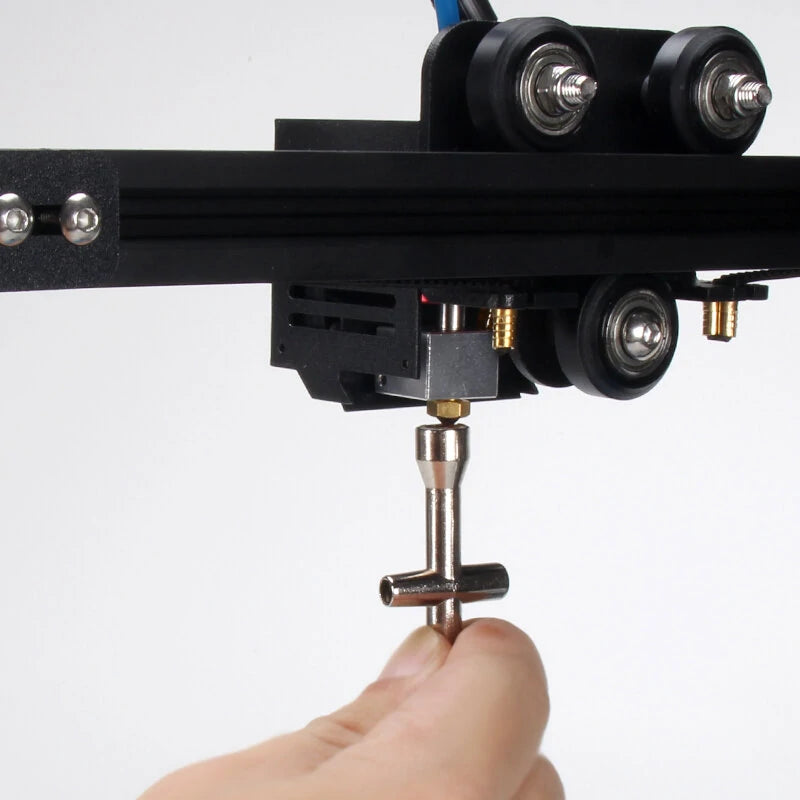 KingRoon M2 M2.5 M3 M4 3D Printing Nozzles Wrench Screw Nut Hexagonal Cross Mini Wrench Spanner Maintenance Tool 4 Size