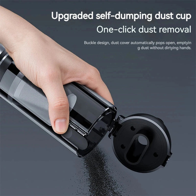 Tevorex 15000PA Handheld Vacuum Rechargeable Portable Cordless Compressed Air Duster with Brushless Motor Air Blower for Car Home