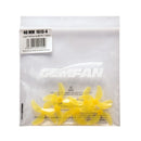 4 Pairs GEMFAN 1613 40mm 1.6 Inch 4 Blade PC Propeller 1mm / 1.5mm for FPV Racing Drones Compatible with 0802 1102 Motor