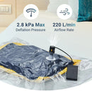 NITECORE AP01 Mini Camping Air Mattress Inflator 220L/min Airflow 2.8kPa Max Pressure 22g Ultra Lightweight USB-C Portable Air Pump for Outdoor Travel