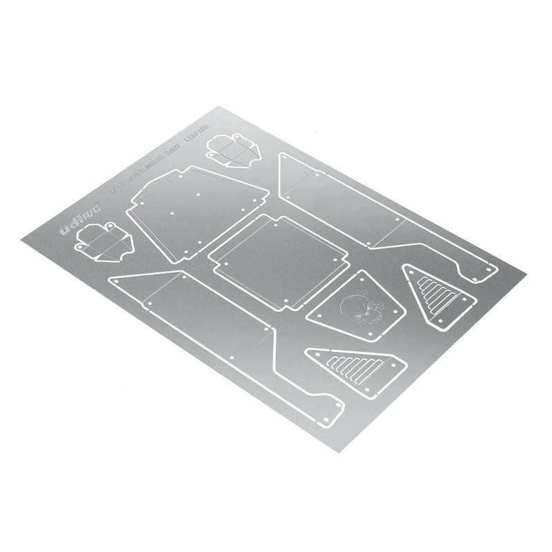 UDIRC UCX2405 UCX2405 PRO 1/24 RC Car Upgraded Parts Metal Body Shell UCX24-P089 Vehicles Models Spare Accessories