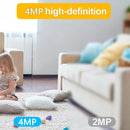 4MP 5G Dual Band Dual Lens WIFI Wireless Security Camera PTZ Panoramic View Color Night Vision AI Human Detection Eseecloud APP 2 Way Audio Indoor IP Camera