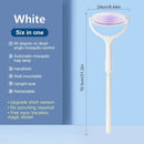 5-in-1 Multifunctional 3500V Mosquito Killer Lamp with Adjustable Angle Bug Zapper Portable Rechargeable Electric Fly Swatter with USB Charging and Quick Charge Feature