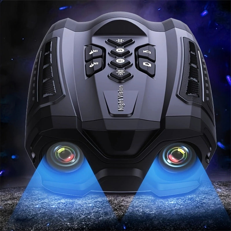 Portable 300M Infrared Night Vision Binoculars 2.5K UHD 58M Pixels 10X Zoom Digital Telescope for Camping Recorder Climbing Hiking