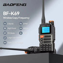 Baofeng BF-K69 High Power Walkie Talkie Multi-Band Wireless Copy Frequency 999CH Type-C AM FM DTMF NOAA Portable 2 Way Ham Radios