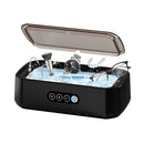 Ultrasonic Cleaner Multi-functional 650ml Touch Control 48kHz High-Frequency for Jewelry Eyeglasses Dental Appliances Silent Operation UV Sterile Cover