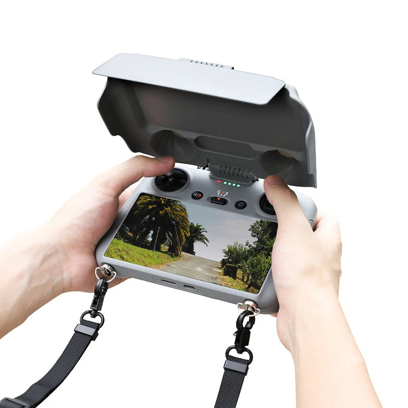 Sunnylife 2-in-1 RC 2 / RC 1 Screen Remote Controller Sun Shade Hood Sunshade Protection Cover Shell Case Joystick Protector for DJI Mini 4 Pro / AIR 3 Drone