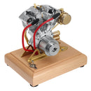 OKMO Shovel Head R31 V2 4.2CC V-Twin 2 Cylinder 4-Stroke Motorcycle Gas Engine Model ICE Ready to Run Science Discovery Toy