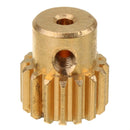 SG 1603 1604 UDIRC 1601 RC Car Spare Copper Motor Gear 16T 0.6M 1603-036 Vehicles Model Parts