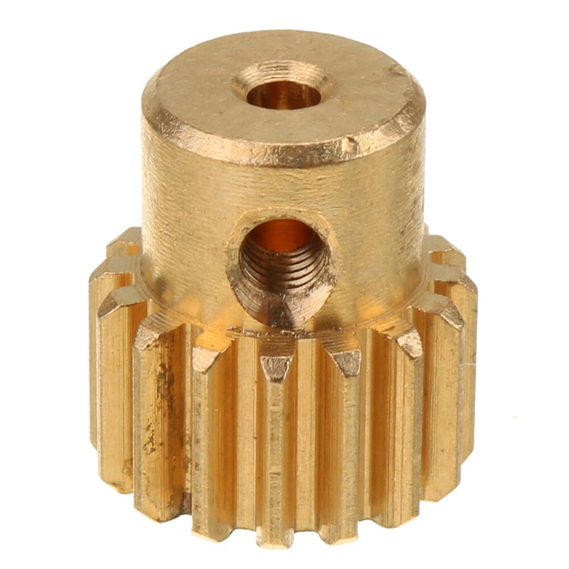 SG 1603 1604 UDIRC 1601 RC Car Spare Copper Motor Gear 16T 0.6M 1603-036 Vehicles Model Parts