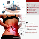 KALOAD Heating Waist Belt Steel Plate Warm Heating Lower Back Supports Waist Brace Support Belt Band