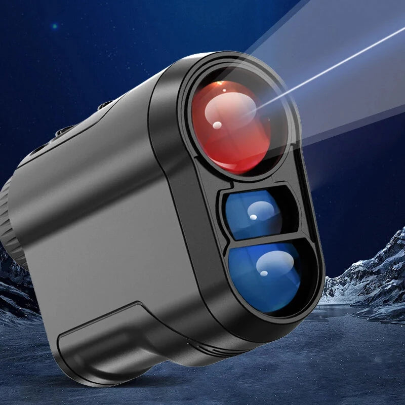 Nohawk 600m Outdoor 6.5X Rangefinder Distance Meter Angle Speed Height Measuring Tool Golf Laser Rangefinder