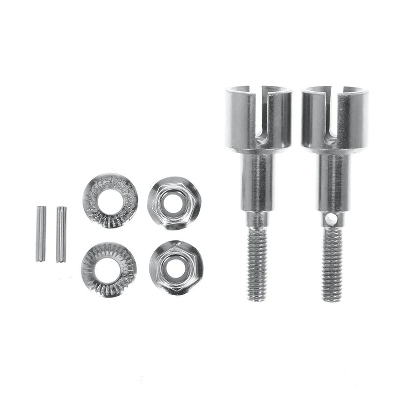 2PCS HBX 2996A 2996 FC610 1/10 RC Car Parts Metal Rear Wheel Cup T2113 Vehicles Models Accessories